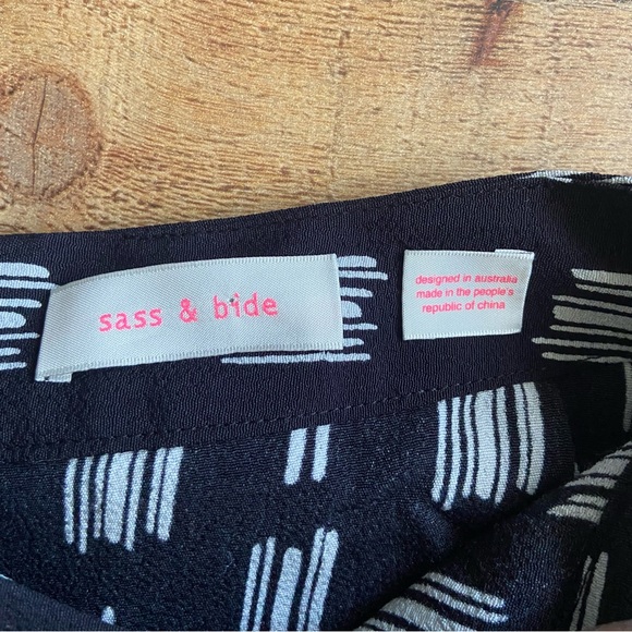 Sass and Bide Wide Leg Pant 2 - Picture 5 of 6